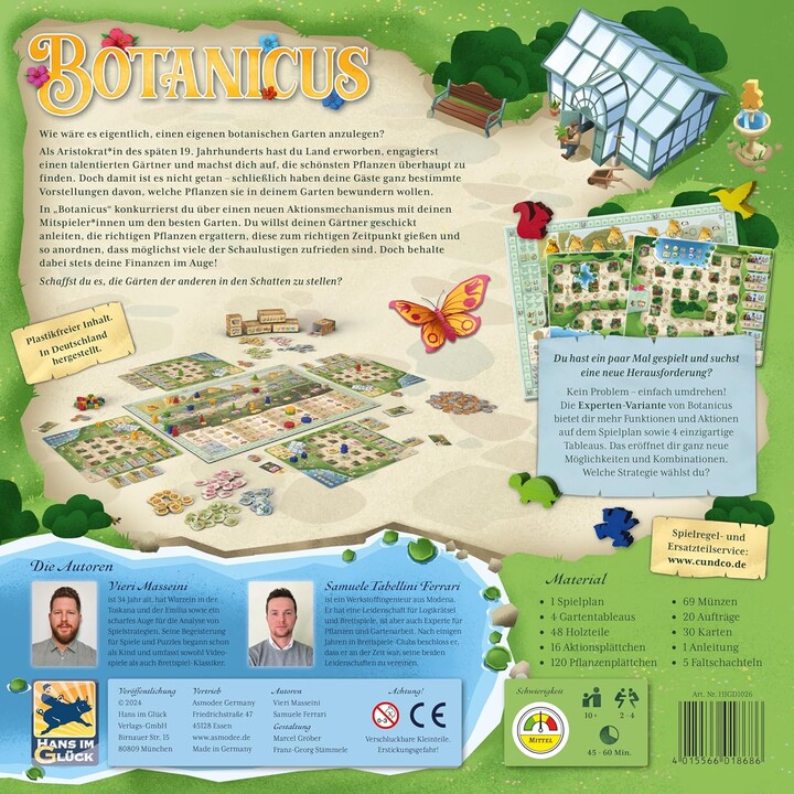 Devir Botanicus jogo de tabuleiro