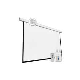 Schermo elettrico da proiezione Phoenix Technologies PHPANTALLA-300, 135 pollici, 300x300 cm, regolabile, parete/soffitto, con t