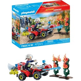 Playmobil ! Quad de pompiers
