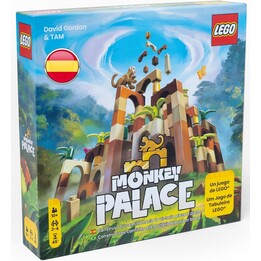 Asmodee! Monkey Palace - Jeu de Société de Construction