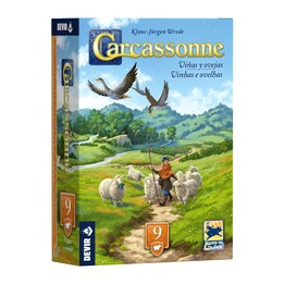 Devir Carcassonne EXP9 Viñas y Ovejas