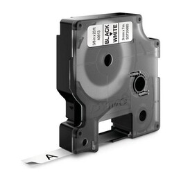 DYMO D1 etiquetas autoadesivas preto sobre branco 9 mm x 7 m