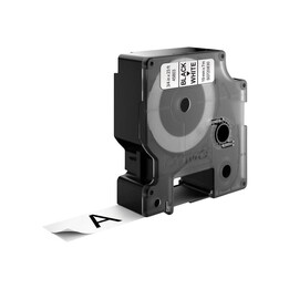 DYMO D1 fita de etiquetas standard 19 mm x 7 m preto sobre branco