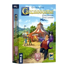 Devir Carcassonne EXP10: Expansão «Circos e Artistas»