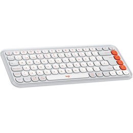 Logitech POP Icon Keys Perp – Kabellose Tastatur mit Bluetooth und Logi Bolt, anpassbare Emoji-Tasten, bis zu 3 Jahre Batteriela