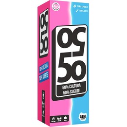 Jogo de mesa da Asmodee! 50 50