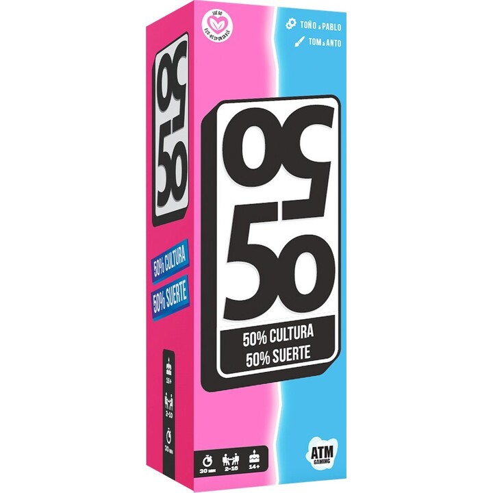 Brettspiel von Asmodee! 50 50