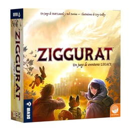 Devir Ziggurat jeu de société coopératif multicolore