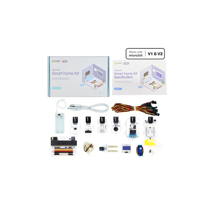 micro:bit Smart Home Kit - Intelligent Sensor Kit without Board