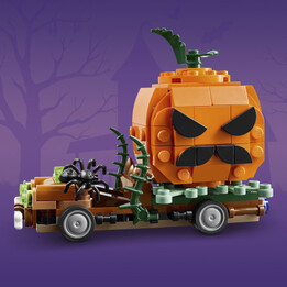 Lego pumpkin van