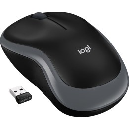 Logitech M185 mouse wireless grigio