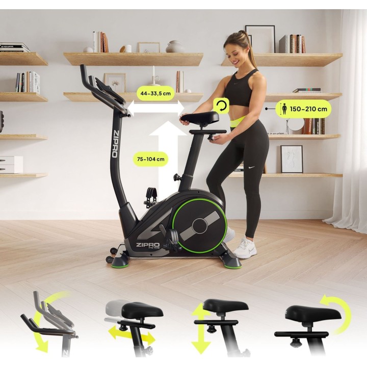 Bicicleta estática Zipro Rave 33367