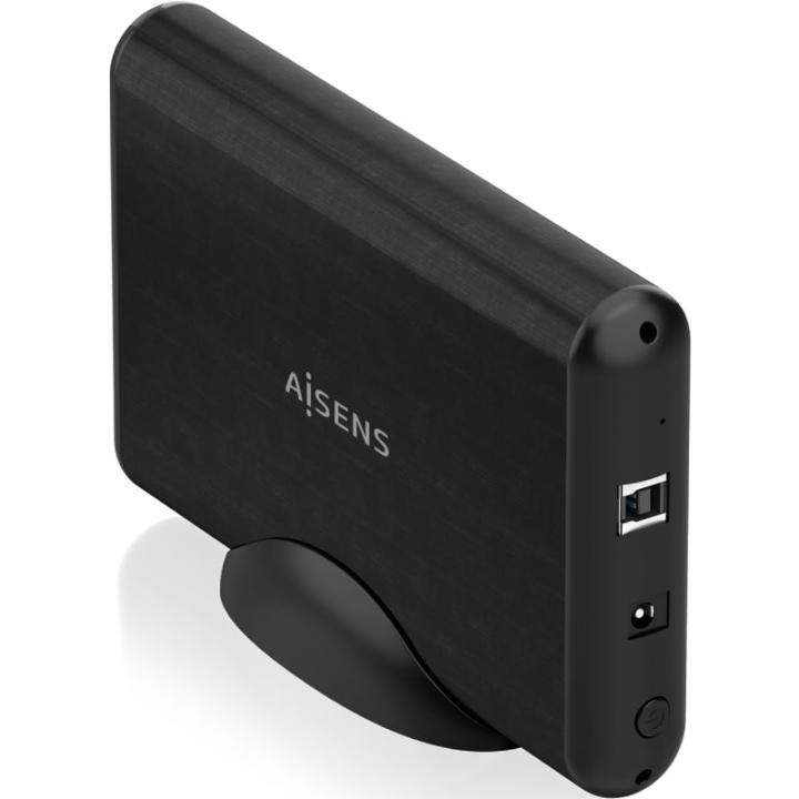 Caixa externa para disco rígido de 3,5 polegadas Aisens ASE-3533B / USB 3.1