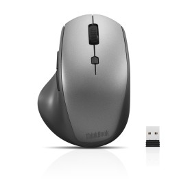 Mouse Lenovo ThinkBook 600 wireless argento/nero