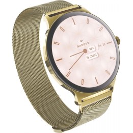 Reloj inteligente VERONA 2 con correa de malla dorada
