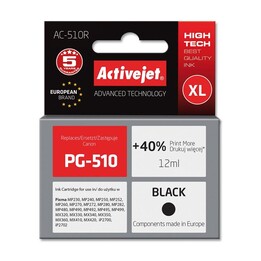 Cartuccia d'inchiostro Activejet AC-510R 1 pezzo(i) Compatibile ad alta resa (XL) Nero