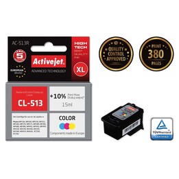 Activejet AC-513R Compatible ink cartridge Cyan, Magenta, Yellow 1 pc(s)