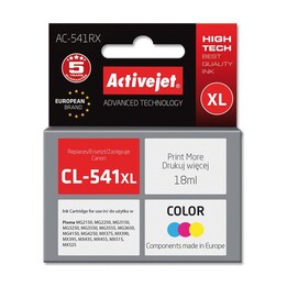 Activejet AC-541RX cartucho de tinta 1 pieza(s) Compatible Alto rendimiento (XL) Cian, Magenta, Amarillo