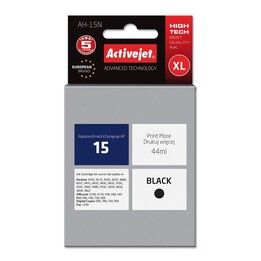 Cartuccia d'inchiostro Activejet AH-15N 1 pezzo(i) Compatibile High Yield (XL) Nero