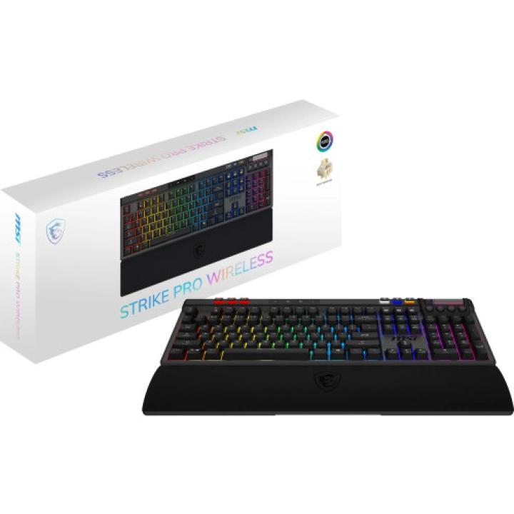 Clavier MSI Strike Pro Wireless Silent (version espagnole)