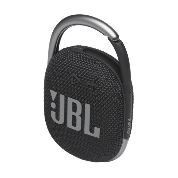 JBL Clip 4 Wireless Bluetooth Speaker, Black