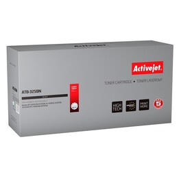 Activejet ATB-325BN TonerkartuschefürBrother-Drucker; Brother TN-325BK-Ersatz; Höchste; 4000 Seiten; Schwarz