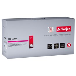Activejet ATB-423MN TonerkartuschefürBrother-Drucker; Brother TN-423M-Ersatz; Höchste; 4000 Seiten; Magenta
