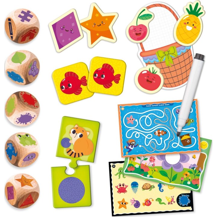 Carotina Educational Dice - Logic and Memory