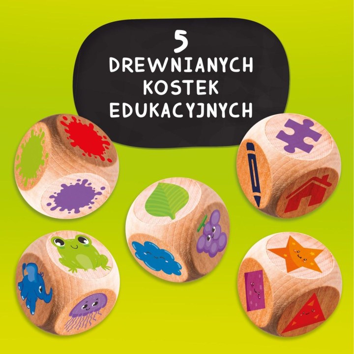 Carotina Educational Dice - Logic and Memory