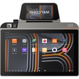 Terminal D3 Mini GMS, Android 13, 10,1 + 4 pulgadas, 3/32 GB, cámara de 1 MP, 4G, lector de huellas dactilares, impresora de 80