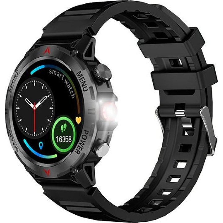 Blow X21 reloj inteligente negro con linterna