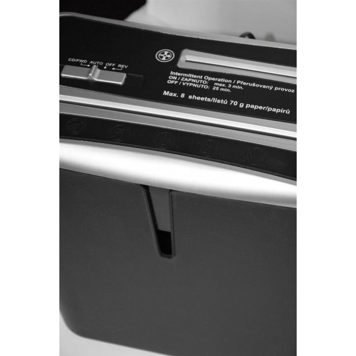 Wallner XD805 CD destructeur de documents noir