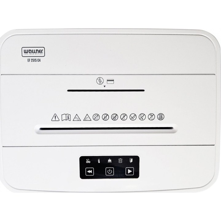 Wallner EF 2515 C4 destructeur de papier blanc