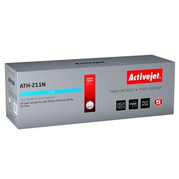 Cartucho de toner compatível com Activejet ATH-211N Ciano 1 unidade(s)