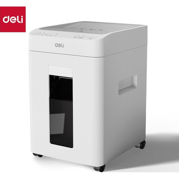 DELI ET081 Aktenvernichter weiß