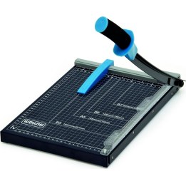 Wallner GB 320 paper guillotine black and blue