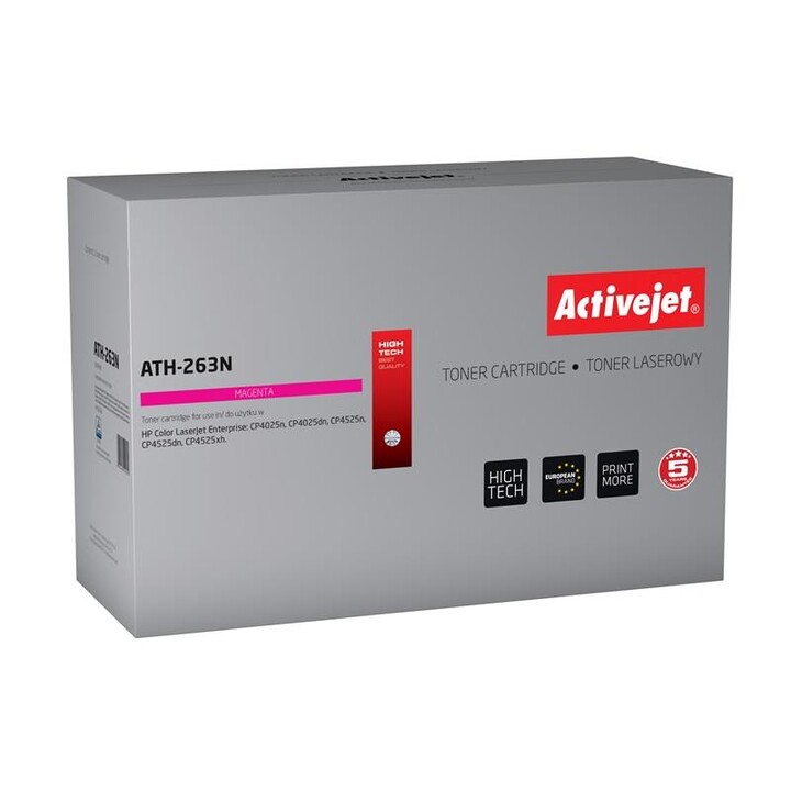 Cartucho de toner compatível com Activejet ATH-263N Magenta 1 peça(s)