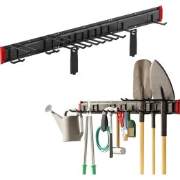 Maclean MC-179 organizador de herramientas de pared negro