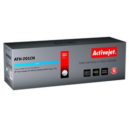 Activejet ATH-201CN cartucho de tóner Compatible Cian 1 pieza(s)