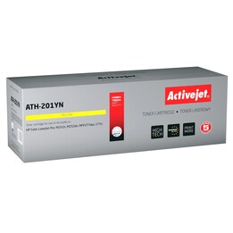 Activejet ATH-201YN Compatible toner cartridge Yellow 1 pc(s)