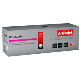 Activejet Cartouche de toner ATH-201MN pour imprimantes HP, Remplacement HP 201A CF403A; Suprême; 1400 pages; magenta
