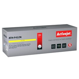 Activejet ATH-F412N TonerkartuschefürHP Drucker; HP 410A CF412A Ersatz; Höchste; 2300 Seiten; Gelb