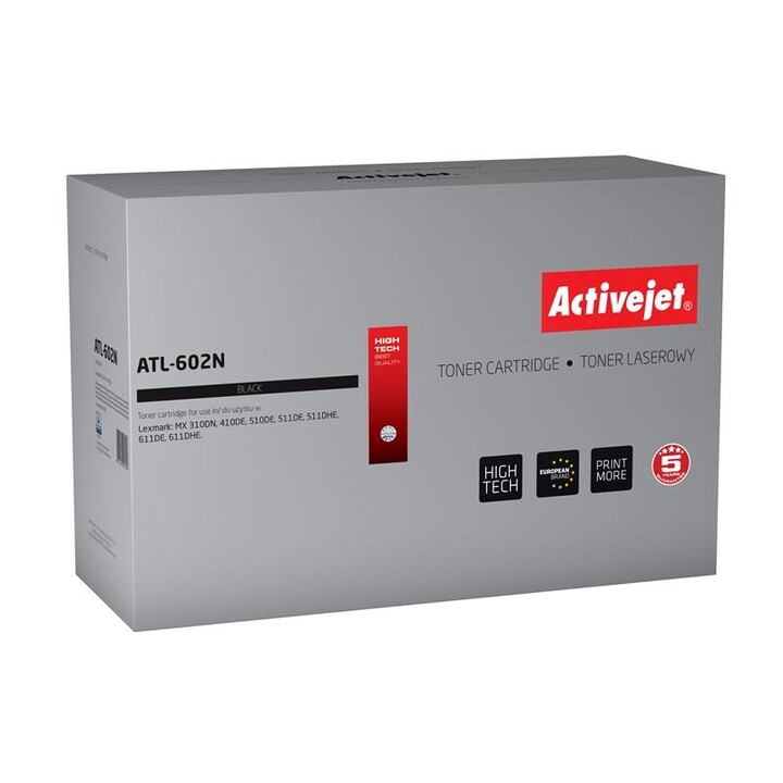 Activejet Cartouche de toner ATL-602N (remplacement Lexmark 60F2H00 ; Supreme ; 10000 pages ; noir)