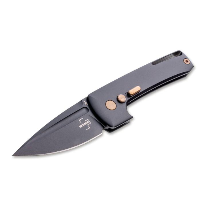 Böker Plus Harlock Mini navaja plegable negra