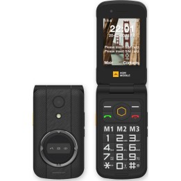 AGM M8 Flip 4G Rugged 2,8 polegadas 1500mAh Telemóvel básico