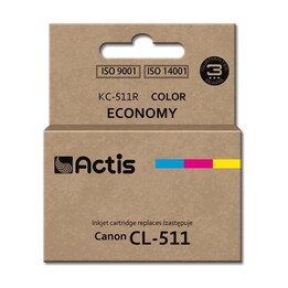 Actis KC-511R Compatible ink cartridge Cyan, Magenta, Yellow 1 pc(s)