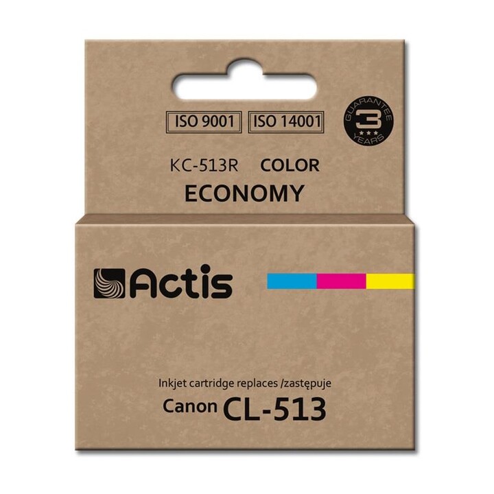 Actis KC-513R Cartuccia d'inchiostro compatibile Ciano, Magenta, Giallo 1 pz.