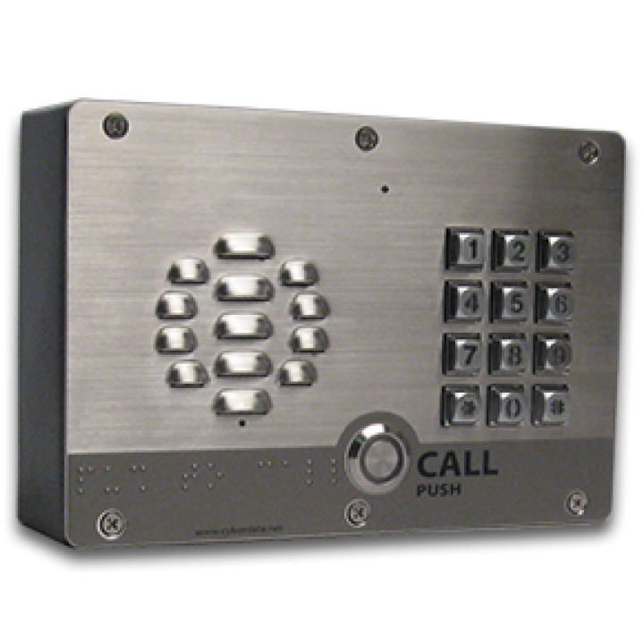 Cyberdata IP Intercoms – SIP Outdoor Intercom with Keypad
