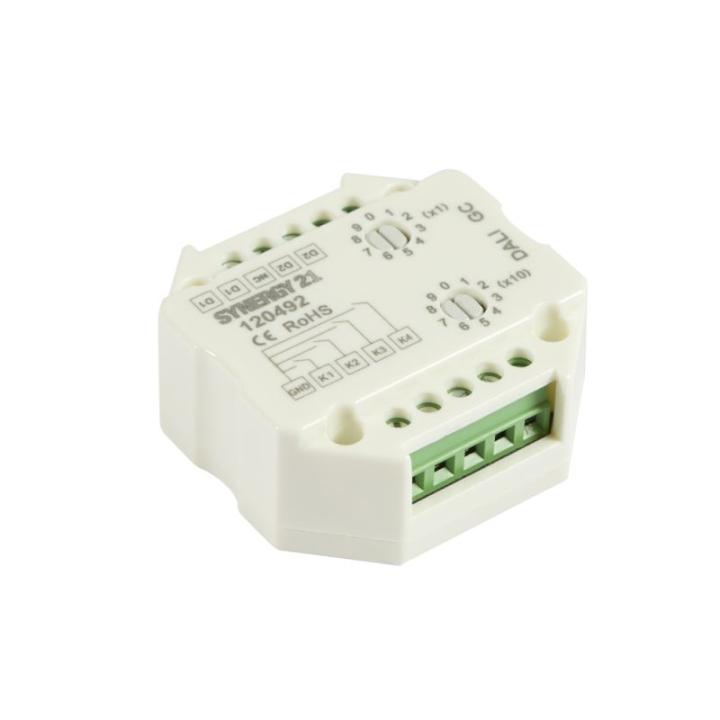 SYNERGY 21 EOS 07 DALI wall switch 4 groups white