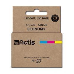 Actis KH-57R cartucho de tinta 1 pieza(s) Compatible Rendimiento estándar Cian, Magenta, Amarillo - Imagen 1